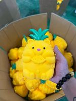 Jouet anti-stress super doux en forme de canard ananas mignon pour enfants, vente en gros
