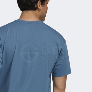 Nuevas Camisetas de Verano para Hombre, Tejidas en Bambú/Algodón, Transpirables y de Alta Calidad |   Proveedor de Camisetas Blancas al por Mayor de Manga Corta - Product Image 2