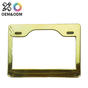 Marco de Matrícula Personalizado de Aluminio, Soporte de Matrícula de Metal para Motocicleta - Product Image 1