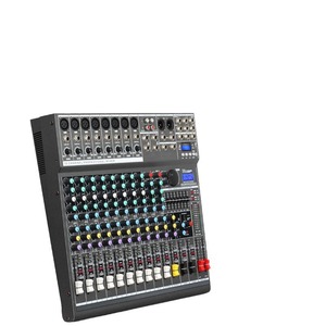Mezclador de Audio QIASHENG de 12 Canales con USB, Bluetooth y Efectos Integrados para Actuaciones en Vivo, Conferencias y Control de Sonido - Product Image 5