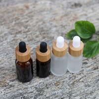 Flacon compte-gouttes en verre dépoli transparent 20ml 30ml 50ml 100ml avec sérigraphie pour crème de soin, crème visage, crème contour des yeux, huile essentielle
