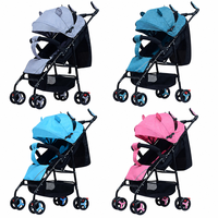 Poussettes pour bébés. Poussette pliable pour bébé, chariot de voyage léger avec cadre en acier, poussette pour bébé