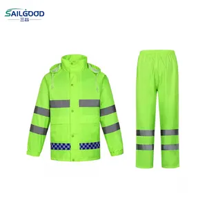 SAILGOOD Classic Rain Jacket e Calças para Caminhadas Trabalho Ternos de Chuva para Homens Impermeável Durable Sport Rain Gear