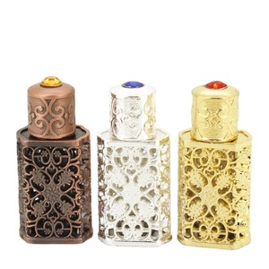 Vendita calda vetro profumato ispirato all'antico 3ml essenza Attar Oud bottiglia di olio con bastone di vetro decorazioni per la casa ornamenti - Product Image 1