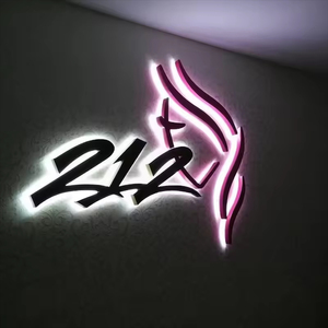 Outdoor Waterproof IP66 Backlit <b>LED</b> <b>Letters</b> 3D Acrylic Face Channel Signage for Fast Food Restaurant Canteen Board Design - Product Image 4