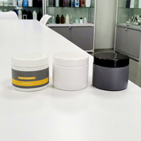 Pot cosmétique en plastique PP 250 ml, contenant pour crème, emballage pour beurre corporel, avec joint en aluminium, logo personnalisé OEM