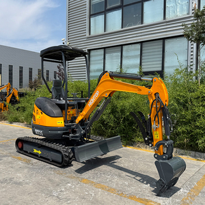 Miễn phí vận chuyển CE EPA Kubota động cơ trang trại cabin 360 độ đa chức năng 2.5ton Mini Digger nhỏ Bagger máy xúc - Product Image 1