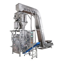 Machine de remplissage, scellage et emballage verticale pour glace en tube, glace en bloc, glace en pépites, glace en croissant et glace en flocons, avec fonctions de pesage et de conditionnement multi-têtes