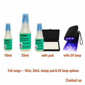 Inchiostro UV invisibile per stampa flessografica 10ml 25ml, fluorescente evanescente per verifica documenti di sicurezza - Product Image 2