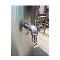 Cuve de Pasteurisation et de Refroidissement Multifonctionnelle 50-200 Litres pour Lait (100L)