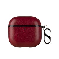 Convient pour AirPods 4 étui de protection en cuir Apple 4ème génération PC + étui de protection en cuir PU en stock