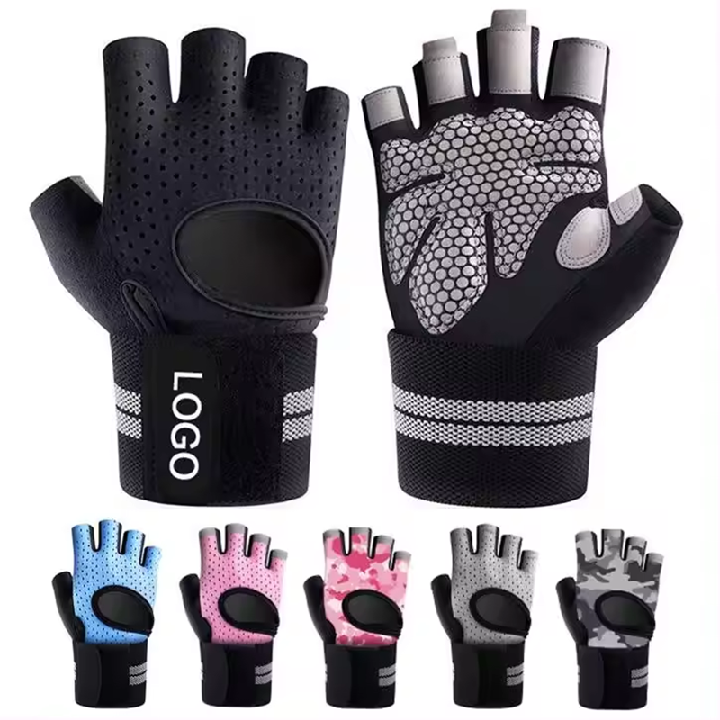 Gym Workout Fitness Gloves Half Finger