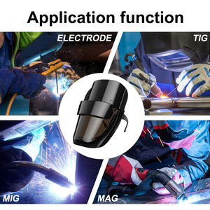 نظارات أمان لحام google glass باللون الأبيض مع طبقة سوداء 5 نظارات لحام - Product Image 6