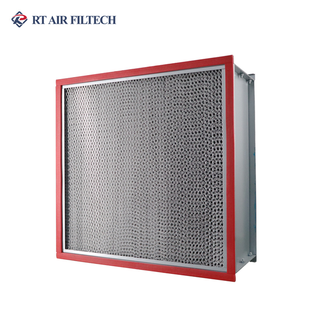 Industrial HT Deep Pleat Filter HEPA Air Filter for Purification Equipment Factory