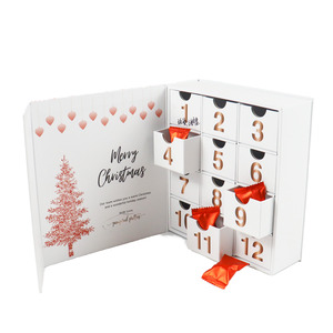 Bán Buôn Sáng Tạo Bất Ngờ Giáng Sinh Đếm Ngược Lịch Hộp Quà Tặng Bì<span class=keywords><strong>a</strong></span> Nhỏ Thư Mục In Cây Giáng Sinh Cho Thực Phẩm Đường - Product Image 6