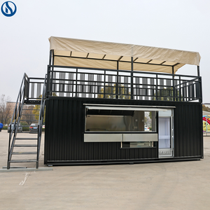 Restaurante en Contenedor, Bar de 20 pies, Cafetería Prefabricada para Exteriores, Cocina Móvil en Contenedor, Restaurante Prefabricado en Contenedor - Product Image 5