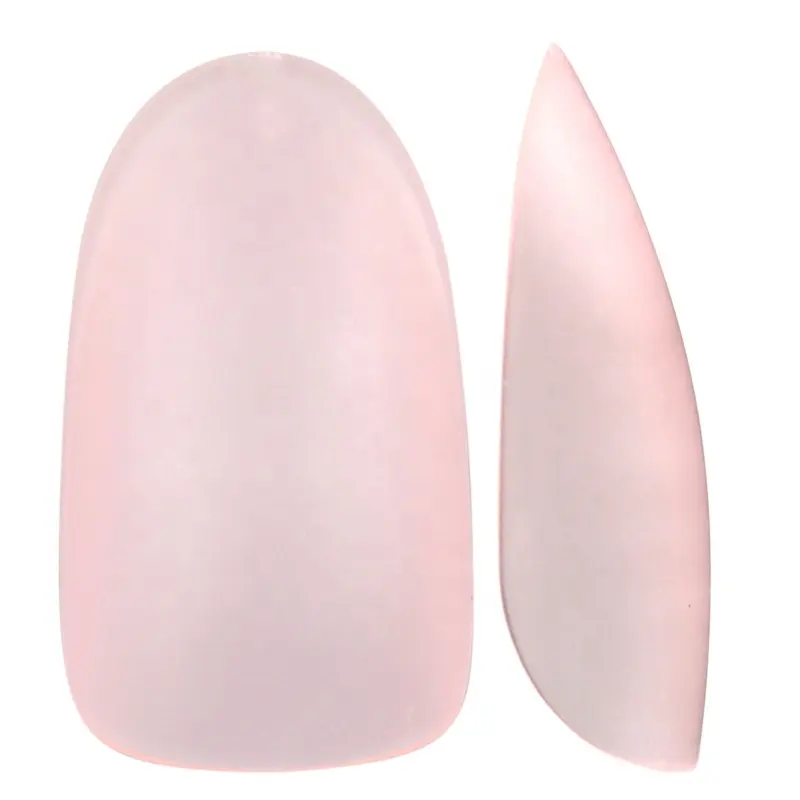 False matte color nail tips oval SHAPE super thin NAIL and Strong tips full-cover for Extension SUMMER TIPS