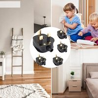 Prise filable standard britannique 13A 250V à 3 broches pour câblage