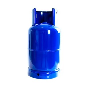 Cilindro de Gas GLP para cocinar de buena calidad, 12,5 kg, botella de GLP de acero soldado para uso doméstico, cilindro de Gas propano