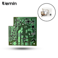 Carte de contrôle intelligente PCBA pour hachoir à viande, mixeur et centrifugeuse, avec développement de conception de carte PCB et assemblage SMT pour OEM d'appareils électroménagers de petite taille