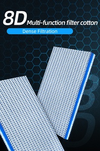 Filtro in Spugna ad Alta Densità per Acquario, Materiale Filtrante a Rete 8D, Purificazione Biochimica dell'Acqua, Speciale per Allevamento Ittico - Product Image 3