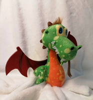 Jouets en peluche personnalisés UYEAH OEM/ODM, gros dinosaures, dinosaures dragons personnalisés avec des ailes, animaux en peluche en coton, poupées douces, cadeaux