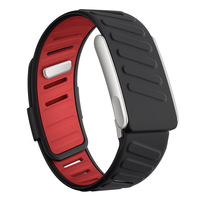 Correa de Repuesto de Silicona Suave para Monitor de Ritmo Cardíaco Whoop 5.0 MG, 25 mm, Hebilla Plegable Ajustable, Pulsera