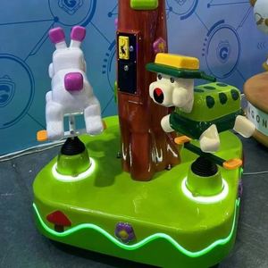 Manège Lapin de Course NINIX, le préféré des enfants, adapté aux enfants de 6 ans et plus, à monnayeur, en ABS, 2 joueurs - Product Image 6