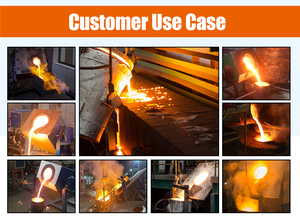 Robust Metal <b>Industrial</b> Induction Melting <b>Furnace</b> Suitable For Melting Aluminum Copper Iron Steel Favorable Gas Price - Product Image 5