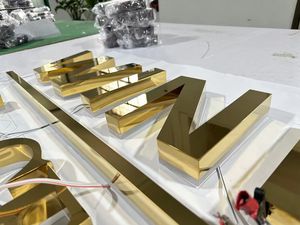 TIANLANG ป้ายตัวอักษร LED ตามสั่ง3D โลหะ/อะคริลิกไฟด้านหลังตัวอักษรเรืองแสงสำหรับป้ายบริษัทร้านค้า - Product Image 5