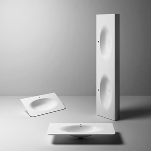 อ่างอาบน้ำหินเทียมแบบตั้งอิสระเป็นมิตรกับสิ่งแวดล้อมดีไซน์หรูแบบวิลล่านวดระบายน้ำยาว1.6เมตร - Product Image 4