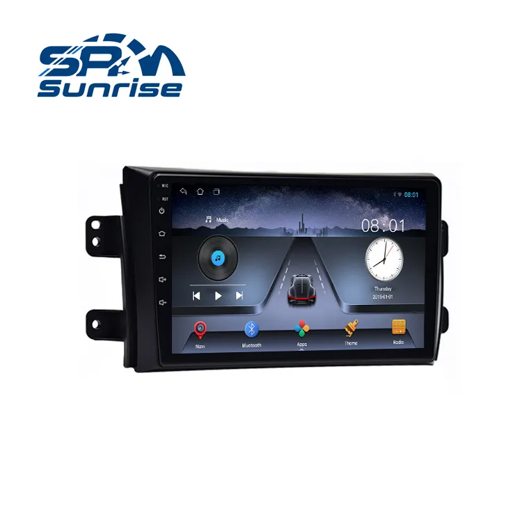 Reproductor de DVD para coche, control de volante para Suzuki SX4 2006-2011 9 pulgadas TS7 Android 11 IPS