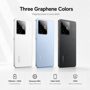 Teléfono Móvil Realme GT7 5G Original, Chip de Alto Rendimiento de Cuatro Núcleos, Pantalla <span class=keywords><strong>Plana</strong></span> de 6.8 Pulgadas, Android 11, Batería de Gran Capacidad, Carga Rápida - Product Image 4