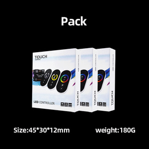 Led Strip điều khiển ánh sáng PWM RF điều khiển từ xa 30A <span class=keywords><strong>Dimmer</strong></span> màu duy nhất CCT RGB cảm ứng và hộp màu thiết kế - Product Image 6