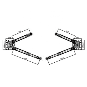 Pont élévateur hydraulique <span class=keywords><strong>d</strong></span>'<span class=keywords><strong>occasion</strong></span> à 2 colonnes pour <span class=keywords><strong>garage</strong></span>, <span class=keywords><strong>d</strong></span>éverrouillage manuel, prix usine Yingkou JinYu - Product Image 3