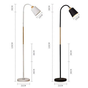 <span class=keywords><strong>Lampara</strong></span> De Pie Nordica <span class=keywords><strong>Flexible</strong></span> 1,5 Metros Calidad Pantalla Negro - Product Image 6