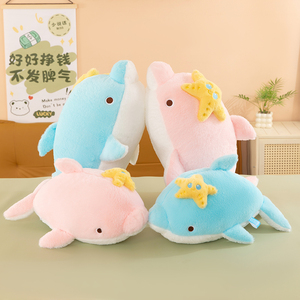 Almohada de Peluche de Delfín al por Mayor, Muñeco de Peluche de Animal Marino Personalizado para Tiendas de Regalos y Promoción de Marca - Product Image 6