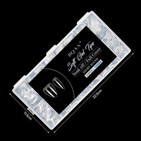 BQAN Soft Gel Tips 510Pcs Box Nail Extension French Tip Press On Nails Nail tips For Manicure