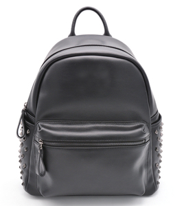 Zaini da viaggio da <span class=keywords><strong>donna</strong></span> per uomo d'affari in <span class=keywords><strong>pelle</strong></span> impermeabile di lusso alla moda di alta qualità con rivetto con borchie - Product Image 2