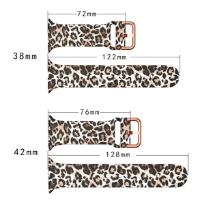 Pulsera de moda impermeable de goma impresa correa de silicona para <span class=keywords><strong>Apple</strong></span> Watch Band 8 Ultra 49mm 40/41/44/45mm iwatch Series 7 se 6 3 - Product Image 6