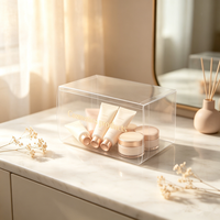 Emballage transparent haut de gamme en PET pour cosmétiques, diffuseurs de parfum, parfums, chouchous pour cheveux et accessoires de beauté