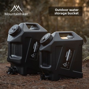 Seau de stockage d'<span class=keywords><strong>eau</strong></span> pour <span class=keywords><strong>camping</strong></span> en plein air, bidon d'<span class=keywords><strong>eau</strong></span> extra-large pour <span class=keywords><strong>camping</strong></span> en milieu sauvage, montable sur véhicule, <span class=keywords><strong>réservoir</strong></span> d'<span class=keywords><strong>eau</strong></span> de qualité alimentaire - Product Image 2