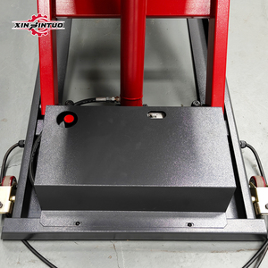 Xinjintuo, mesa elevadora hidráulica de motocicleta eléctrica de 1540lb de uso común, Clip de rueda delantera, mesa elevadora de motocicleta