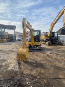 High Quality Used Komatsu PC55MR Excavator 5.5 Ton Mini Excavator with Core Components Gearbox Motor Pump Engine <b>Gear</b> for Sale - Product Image 4