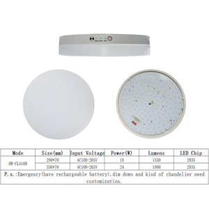Lámpara de Techo <span class=keywords><strong>LED</strong></span> Redonda Recargable de Emergencia, Impermeable, para Interiores y Exteriores, con Sensor de Movimiento Inteligente - Product Image 6