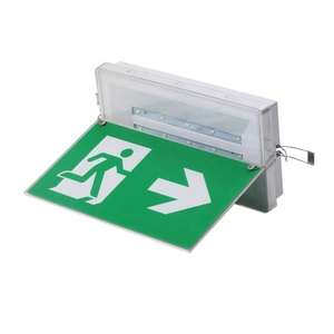 2025 luces de emergencia fabricante de China IP65 impermeable LED Slice LED Sensor emergencia Led mamparo salida de emergencia señal de luz - Product Image 6