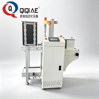 Machine intégrée de chargement et d'empilage automatique de cartes de circuits imprimés, entièrement automatique, avec contrôle par écran tactile PLC, conception de rail universelle à taille réglable