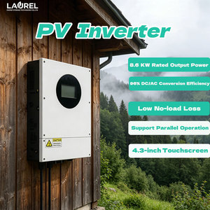 Inversor Bidireccional de CC a CA de Alta Tensión para Paneles Solares, 8.6KW, Entrada de 500VCC, 400A MPPT, Inversor Doméstico, Respaldo Confiable para Hogares y Granjas - Product Image 1
