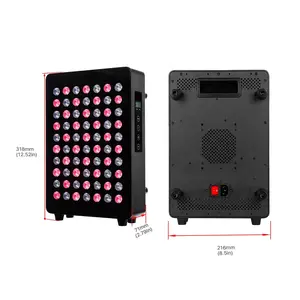 Beauty Body Shaping 5wavelengths 190mw/cm Pulse Mode Phototherapy 300W 70pcs LED Infrared Red Light Therapy Panel Device Machine
