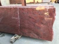 Escaliers et carreaux de sol en granit rouge Guangxi poli, prix bas, marque BOTON STONE